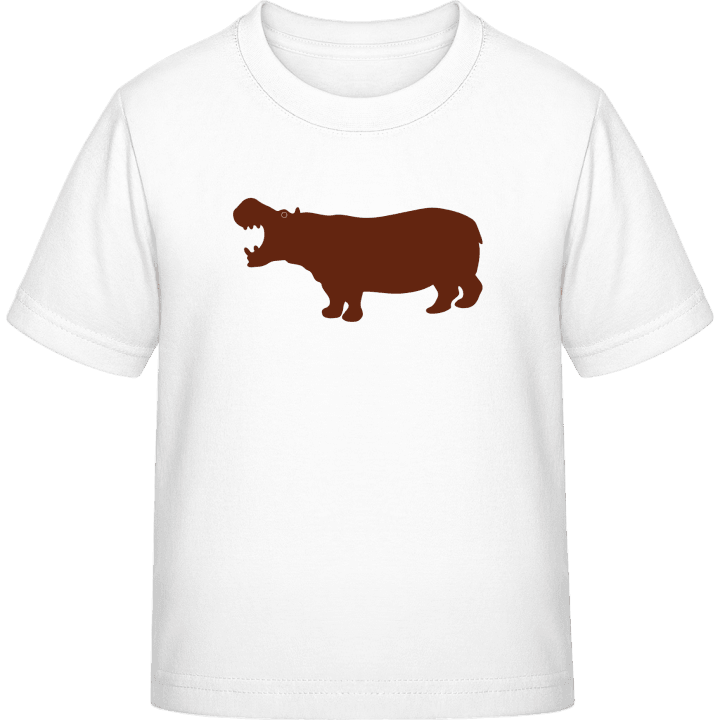 Hippopotamus T-shirt til børn 0 image