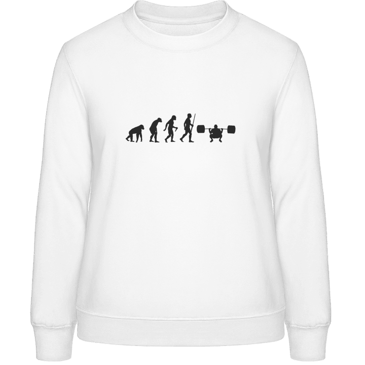 gewichtheffer Evolution Vrouwen Sweatshirt contain pic
