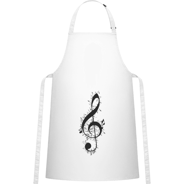 Stylish Music Note Delantal de cocina contain pic