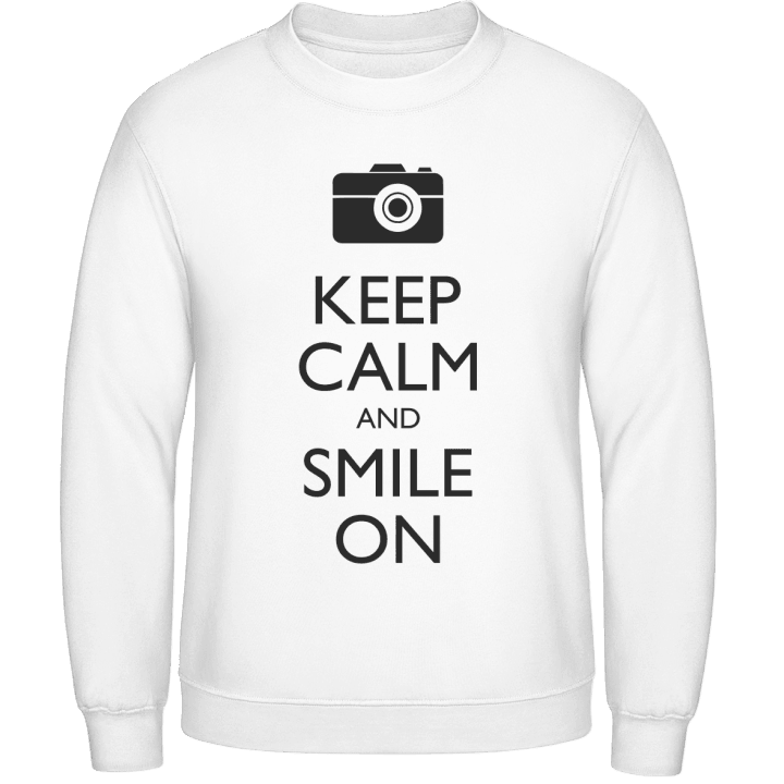 Smile On Sweatshirt contain pic