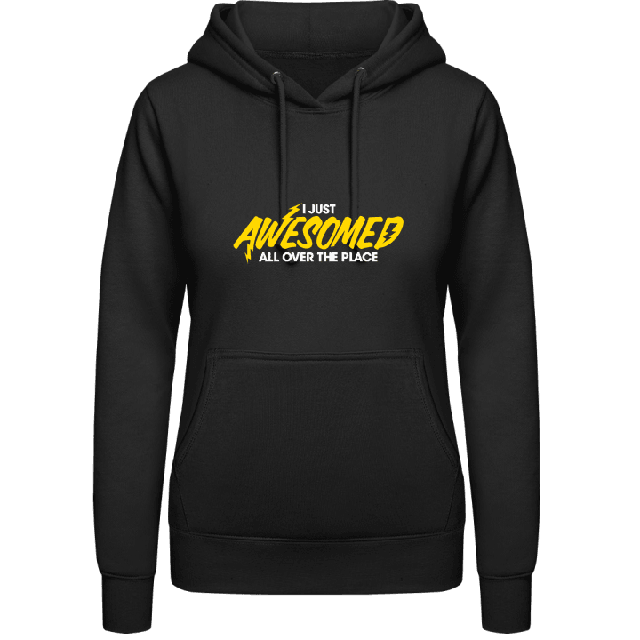 I Just Awesomed All Over The Pl Vrouwen Hoodie 0 image