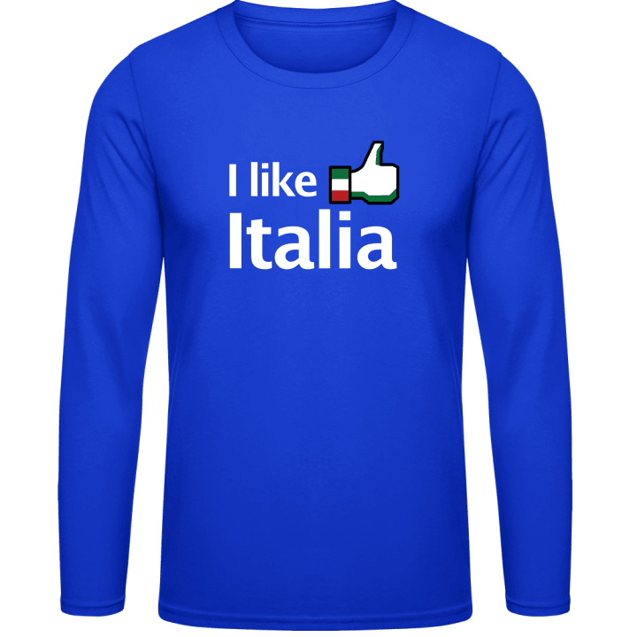 I Like Italia Långärmad skjorta contain pic