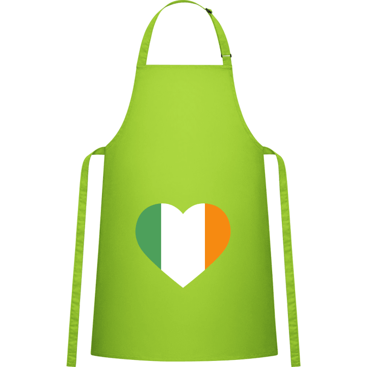 Ireland Heart Förkläde för matlagning contain pic