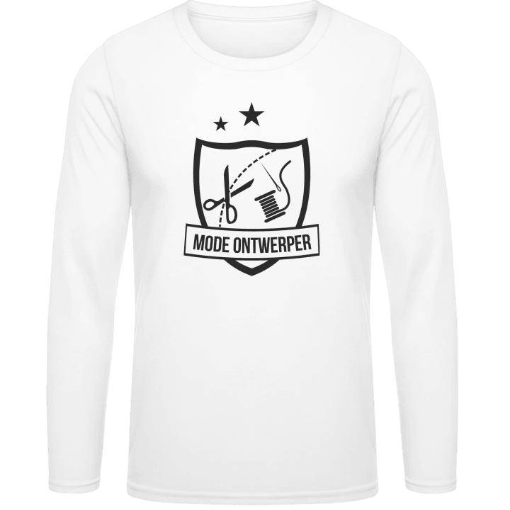 Mode ontwerper T-shirt à manches longues 0 image
