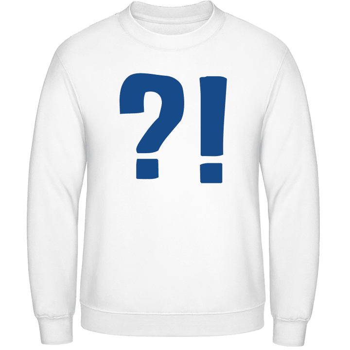 Question mark exclamation Sweatshirt 0 image