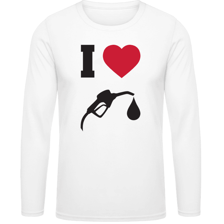 I Love Fuel Long Sleeve Shirt contain pic