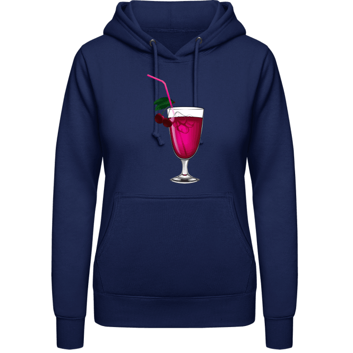 Red Cocktail Vrouwen Hoodie contain pic