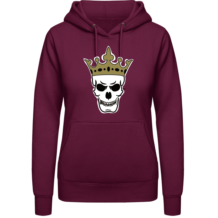 King Skull with Crown Hoodie för kvinnor 0 image