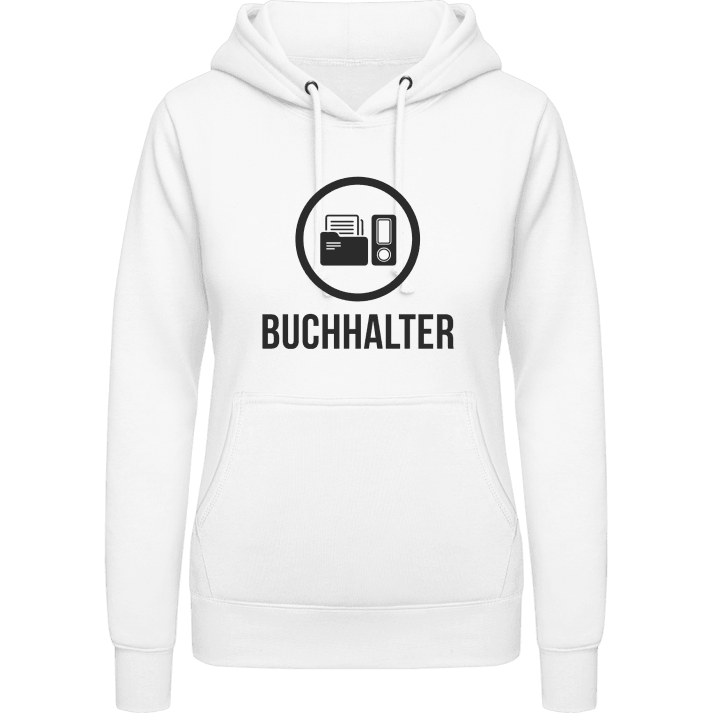 Buchhalter Logo Sweat à capuche pour femme contain pic