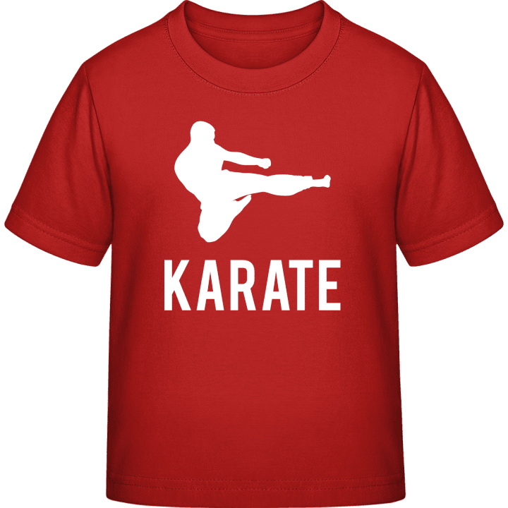 Karate T-shirt för barn contain pic