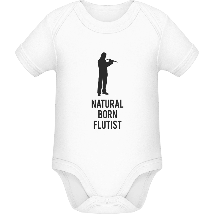 Natural Born Flutist Baby romper kostym contain pic