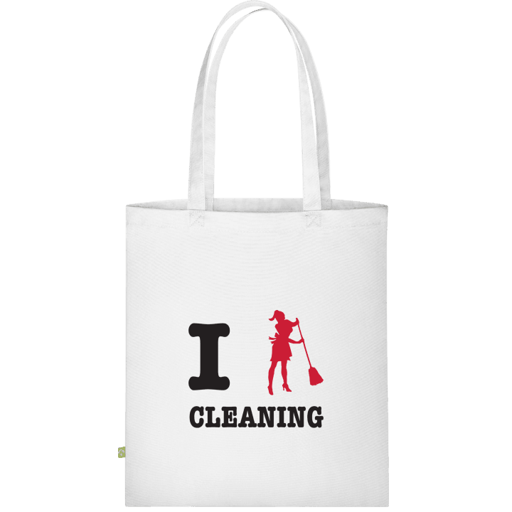 I Love Cleaning Stofftasche 0 image