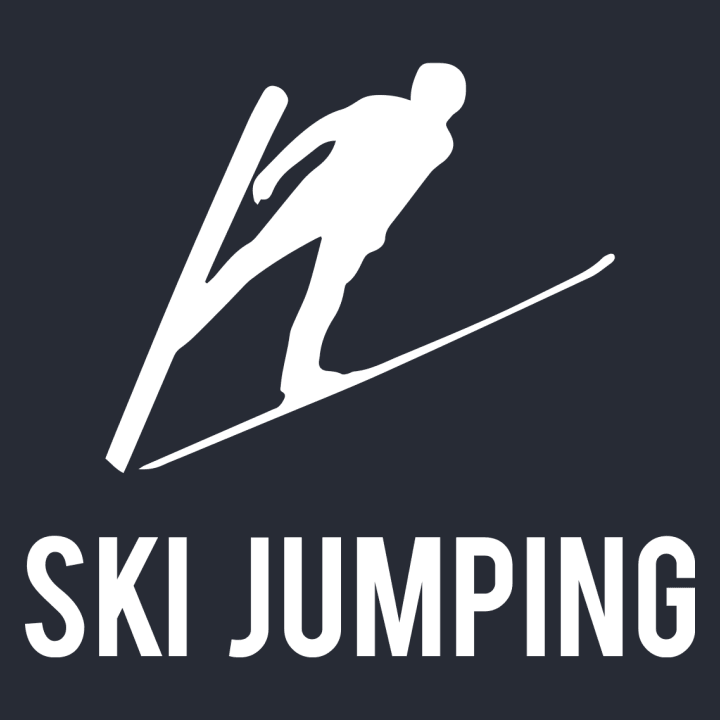 saltos de esquí Silhouette Delantal de cocina 0 image