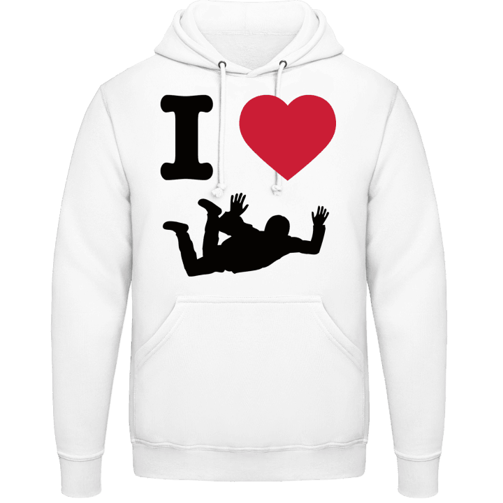 I Heart Skydiving Hoodie contain pic