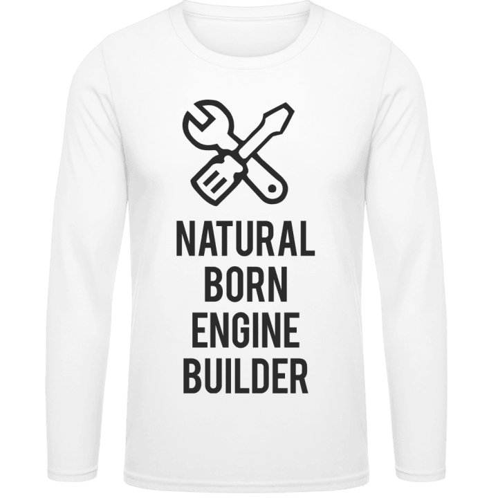 Natural Born Machine Builder Shirt met lange mouwen contain pic