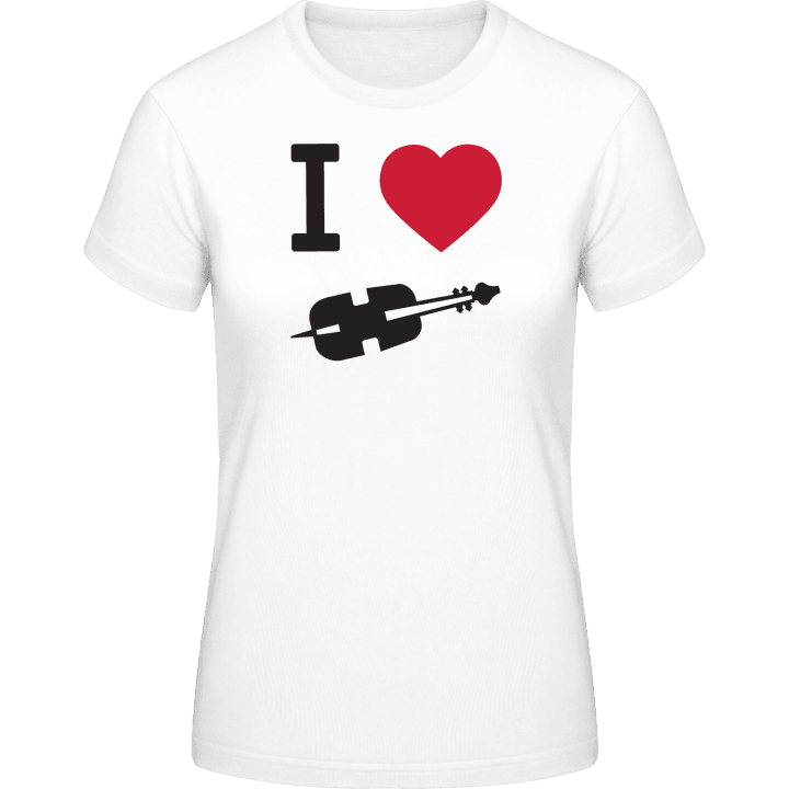 I Heart Cello T-shirt pour femme 0 image