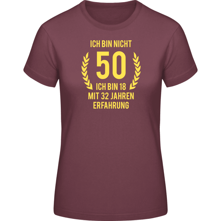 Ich bin nicht 50 ich bin 18 Vrouwen T-shirt 0 image