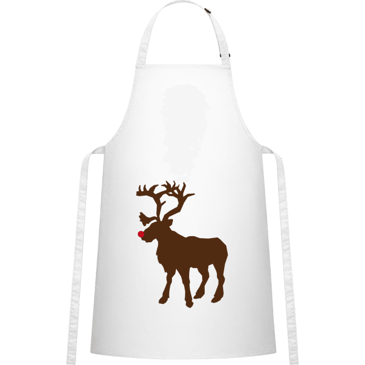 Red Nose Reindeer Kitchen Apron 0 image