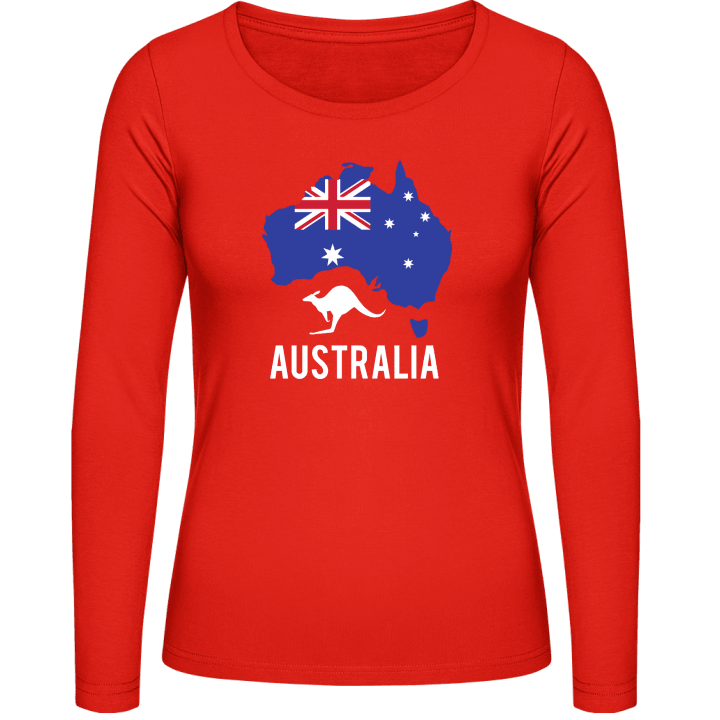 Australia Vrouwen Lange Mouw Shirt contain pic