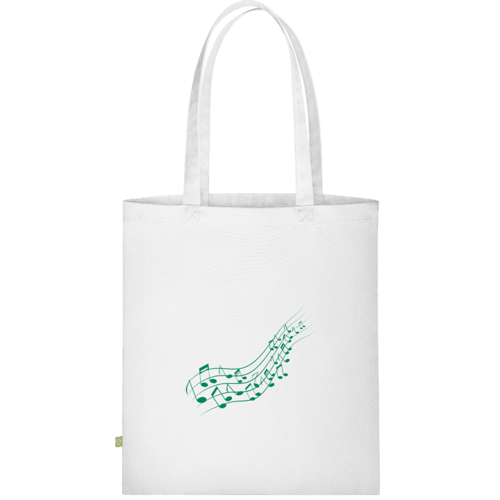 Music Notes Illustration Cloth Bag contain pic