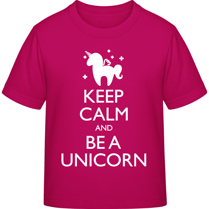 Keep Calm Be A Unicorn T-shirt för barn 0 image