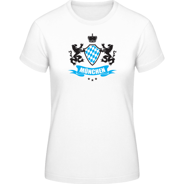 München Coat of Arms T-shirt pour femme contain pic