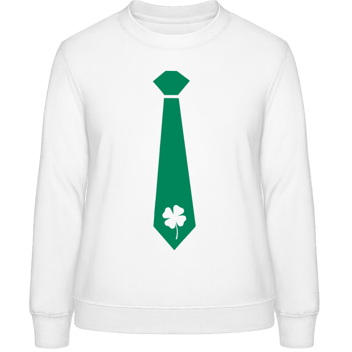 Green Tie Women Sweatshirt 0 image