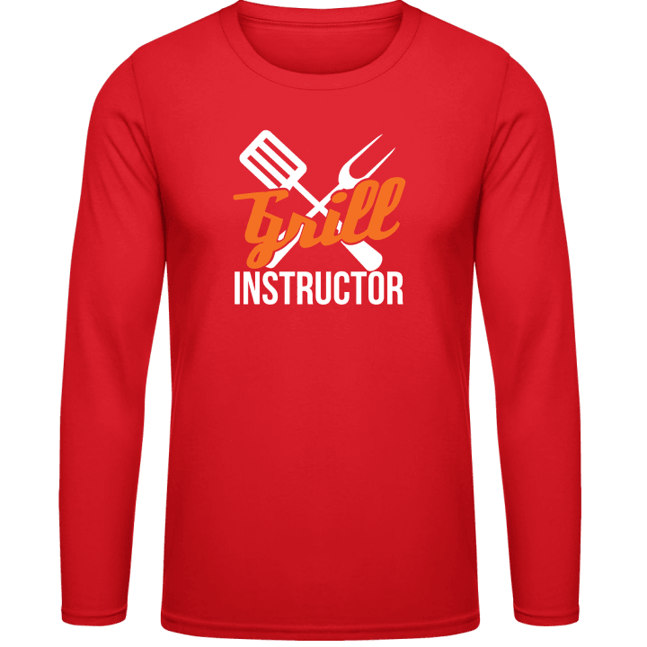 Grill Instructor Crossed Long Sleeve Shirt contain pic