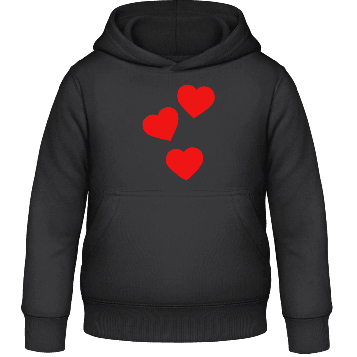 Hearts Composition Sweat à capuche pour enfants contain pic