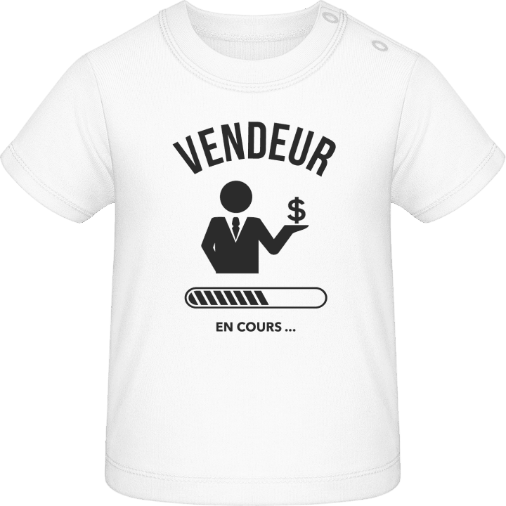 Vendeur en cours T-shirt för bebisar 0 image