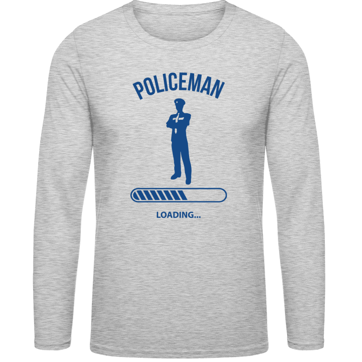 Policeman Loading Långärmad skjorta contain pic