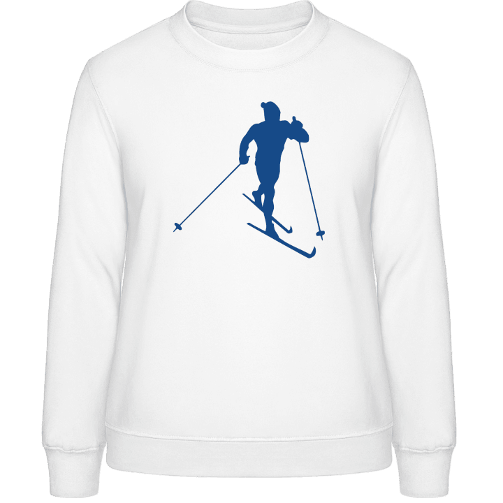 Cross-country skiing Sweatshirt för kvinnor contain pic