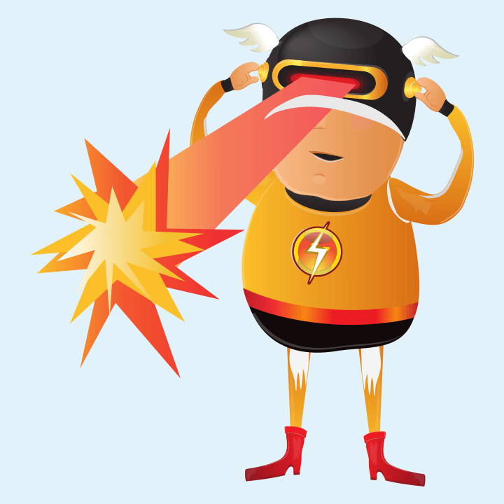 Fire Superpower Hero Kinderen T-shirt 0 image