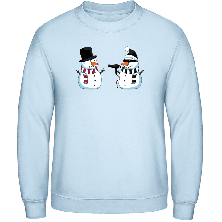 Snowman Attack Sweatshirt 0 image
