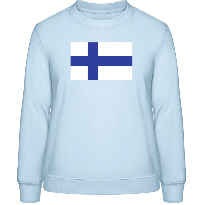 Finland Flag Genser for kvinner contain pic