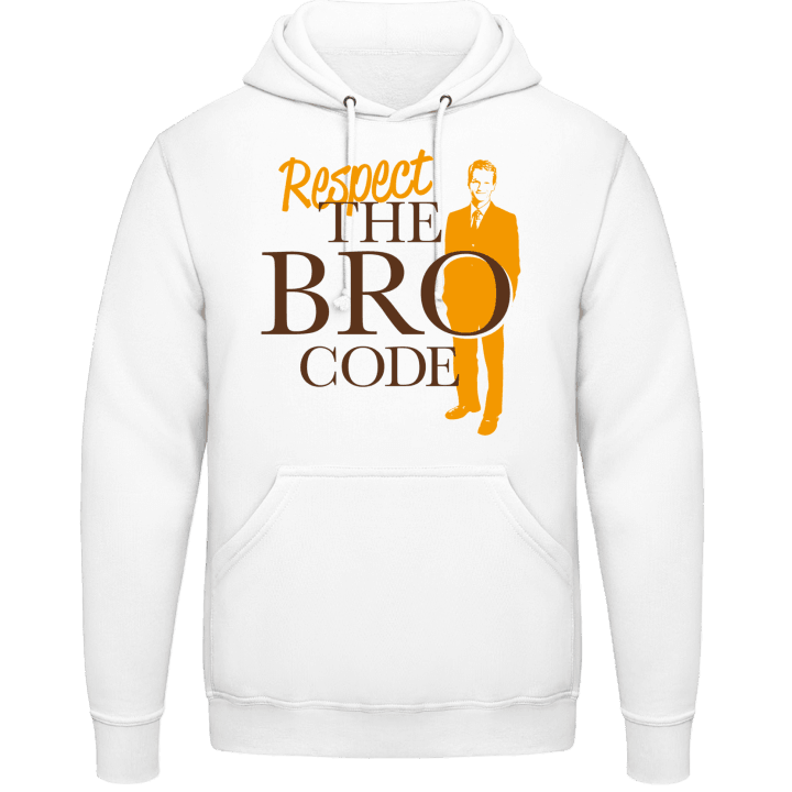 Respect The Bro Code Huvtröja 0 image