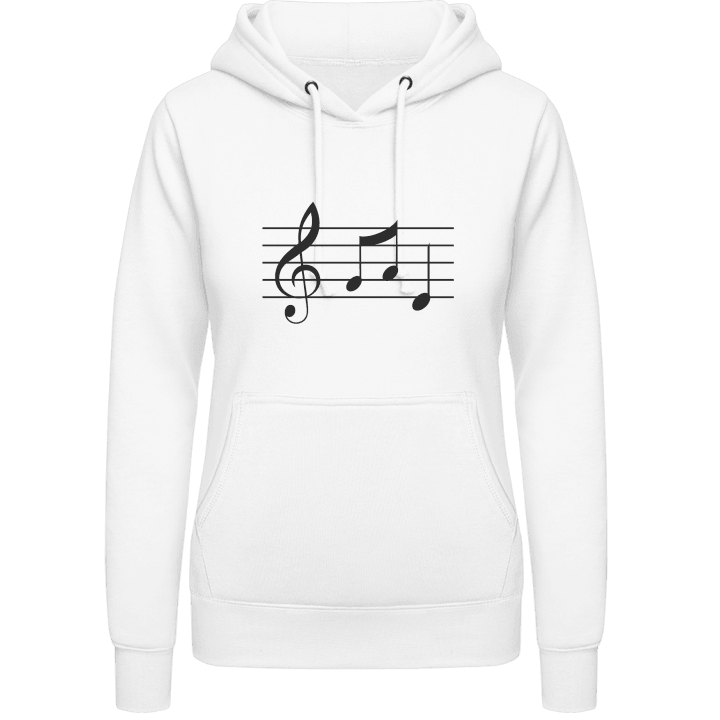 Music Notes Classic Women Hoodie contain pic