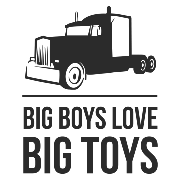 Big Boys Love Big Toys Baby Strampler 0 image