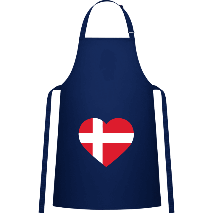 Denmark Heart Förkläde för matlagning contain pic