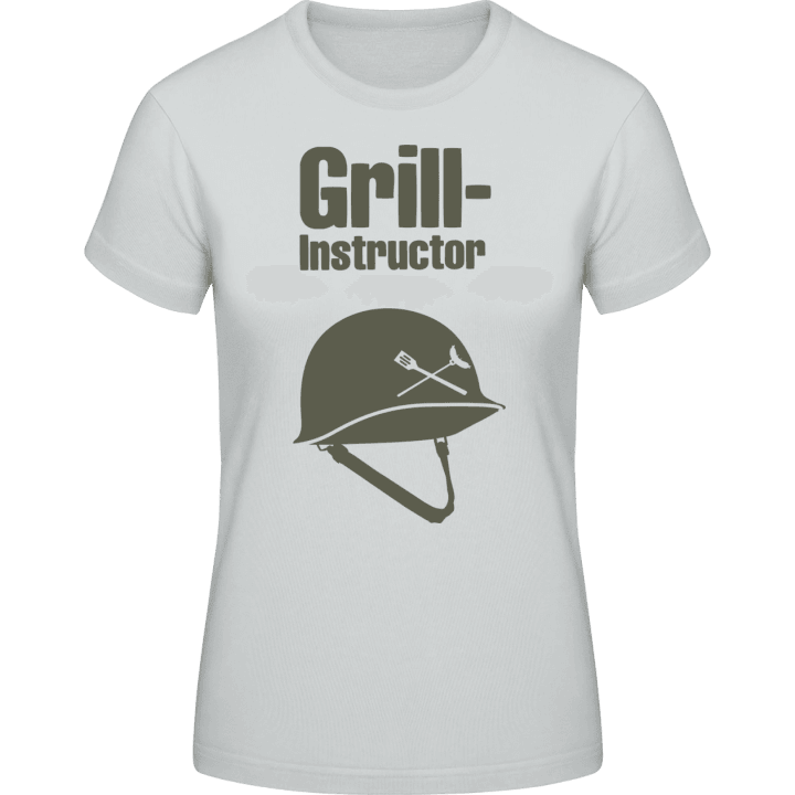 Grill Instructor T-skjorte for kvinner contain pic