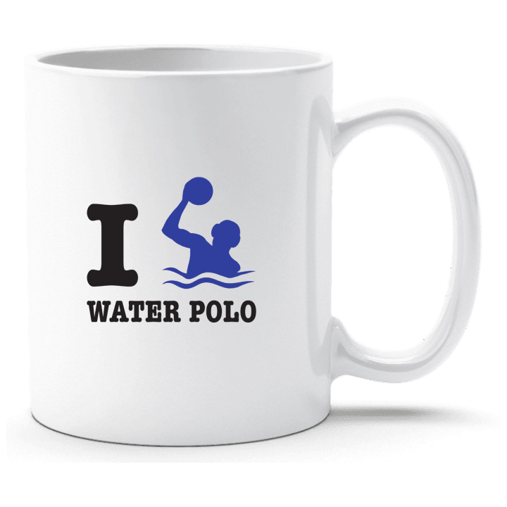 I Love Water Polo Taza contain pic