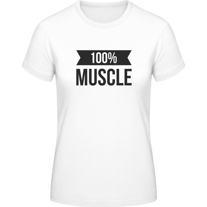 100 Muscle T-skjorte for kvinner contain pic