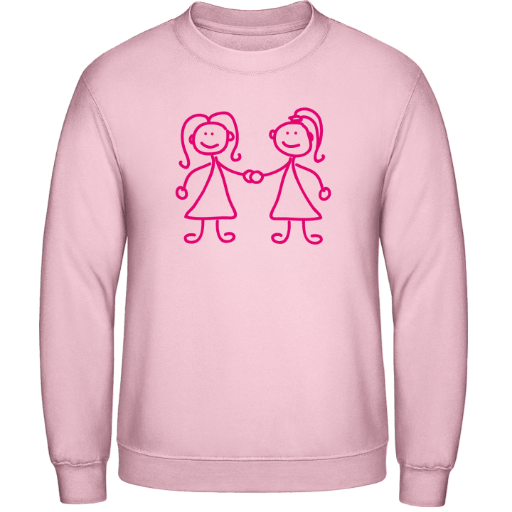 Sisters Girlfriends Holding Hands Sweatshirt 0 image