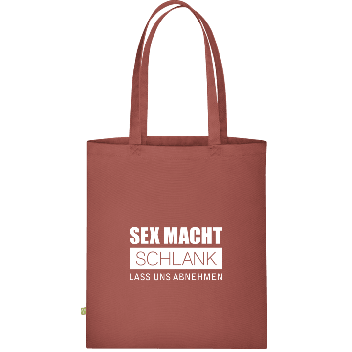Sex macht schlank Stofftasche contain pic