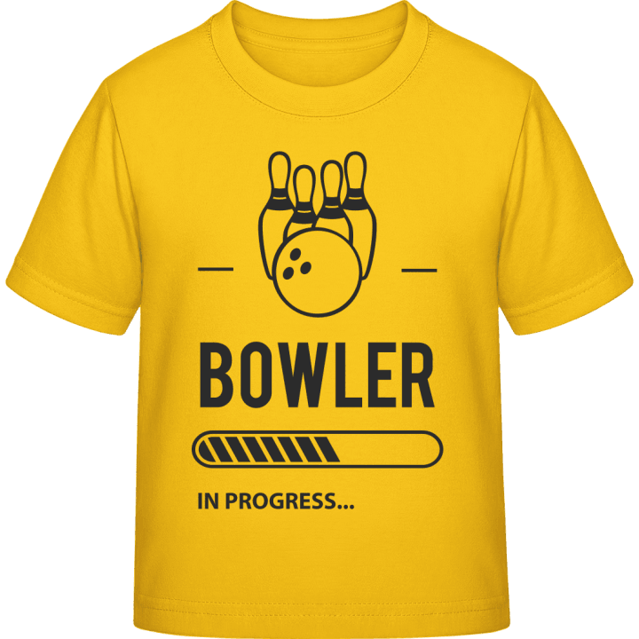 Bowler in Progress Kinderen T-shirt 0 image