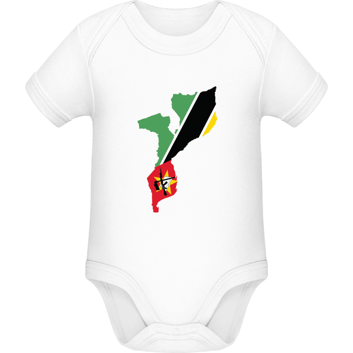 Mozambique Map Baby romper kostym contain pic
