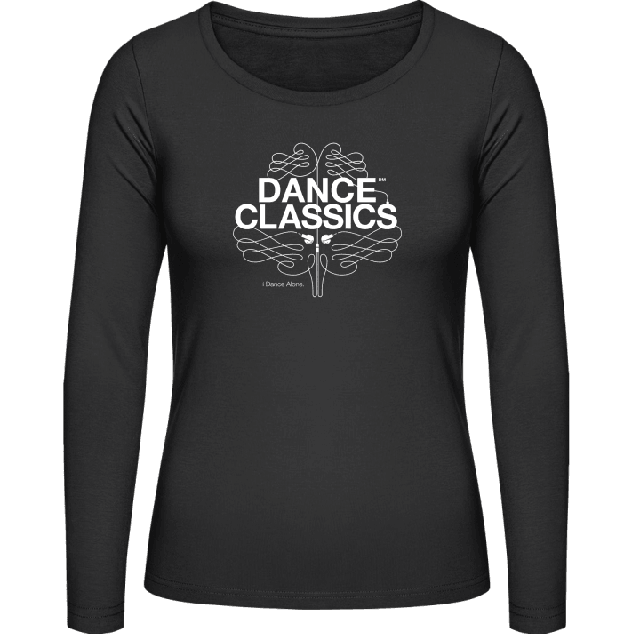 iPod Dance Classics Vrouwen Lange Mouw Shirt contain pic