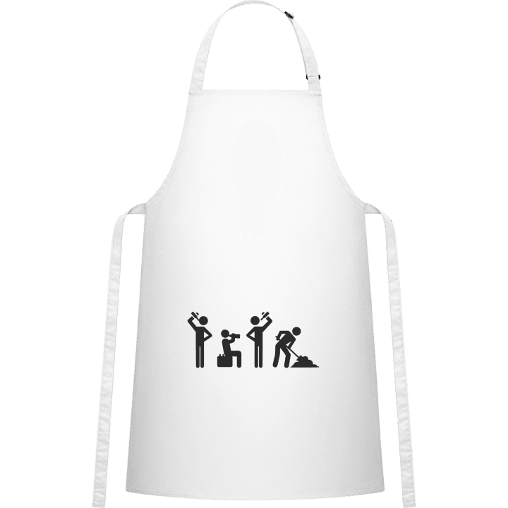 Construction Workers Drunk Kitchen Apron contain pic