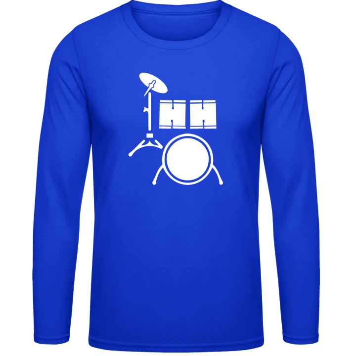 Drums Design Shirt met lange mouwen contain pic