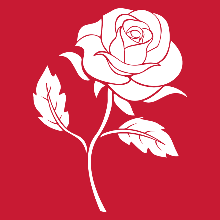 Rose Illustration Langærmet skjorte til kvinder 0 image